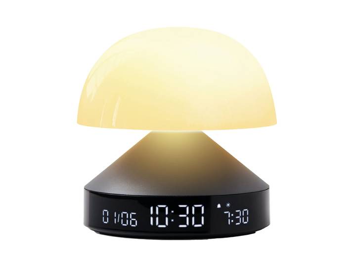 Lexon LR153MX Sonnenaufgang-Wecker Grau