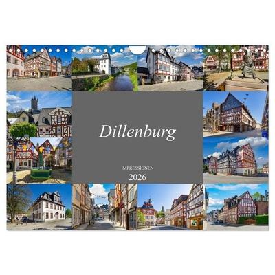 Dillenburg Impressionen (Wandkalender 2026 DIN A4 quer), CALVENDO Monatskalender