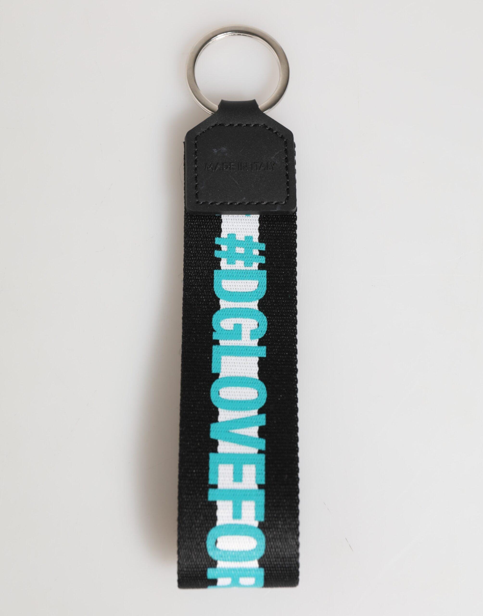 Multikleur Logo Polyester Messing Houder Sleutelhanger Sleutelhanger