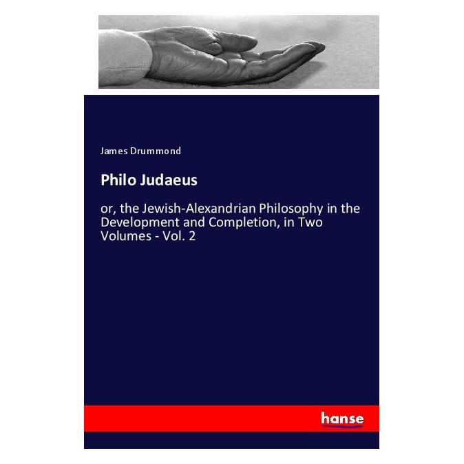 Hansebooks Philo Judaeus (Softcover, James Drummond) (56189329)
