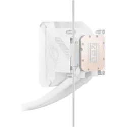 ASUS Rog Strix Lc Iv 360 Argb LCD White, CPU Wasserkühler, Weiss