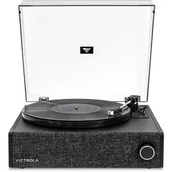 Victrola The Eastwood MaxLP Plattenspieler schwarz (Halbautomatisch), Plattenspieler, Schwarz