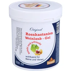 Rosskastanien Weinlaub Gel 500 ML