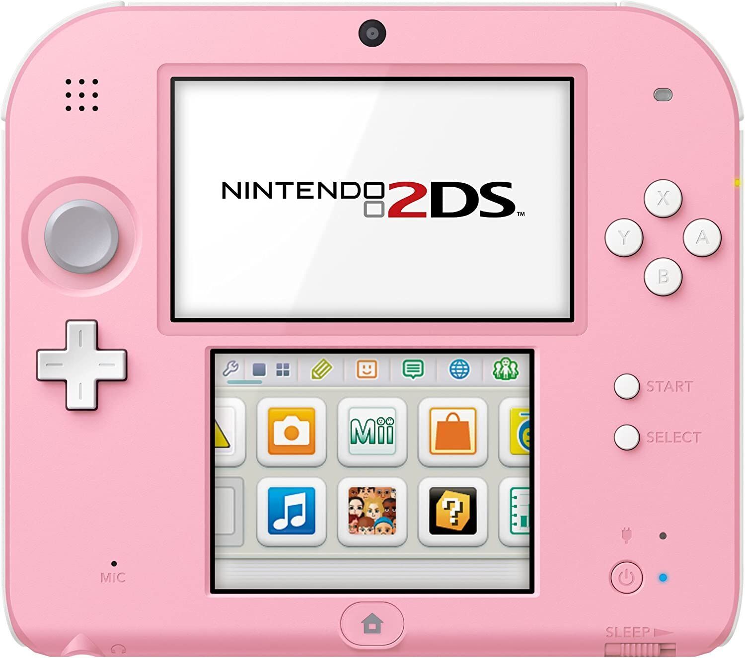 Nintendo 2DS   inkl. Spiel   Rosa/Weiß   Super Mario 3D Land - Refurbished