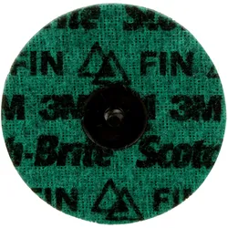 3M Scotch-Brite Präzisions-Vliesscheibe, PN-DR, Fein, 101,6mm