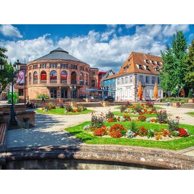 CALVENDO Puzzle Théâtre municipal de Haguenau | 1000 Teile Lege-Größe 64x48cm Foto-Puzzle für glückliche Stunden