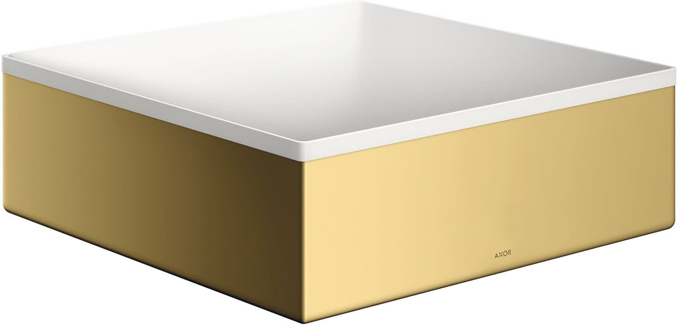 Axor Suite Aufsatzwaschtisch 285/285, Badkeramik, 42002990, polished gold optic