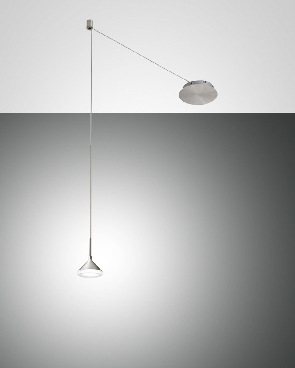 Fabas Luce LED-Pendelleuchte ISABELLA Alu 3410-41-212 8019282099406