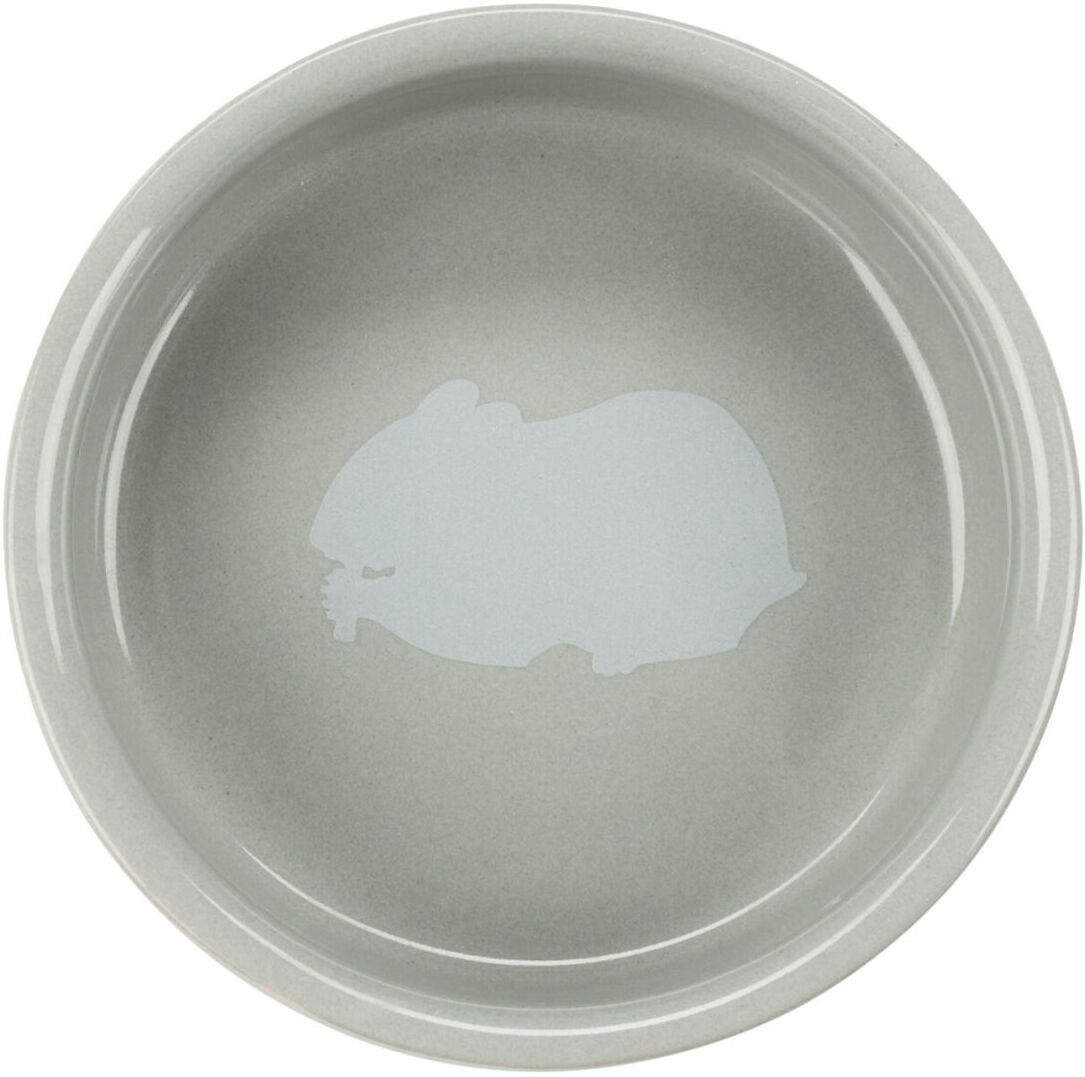 TRIXIE Napf, Hamster-Motiv, Keramik, 80 ml / Ø 8 cm
