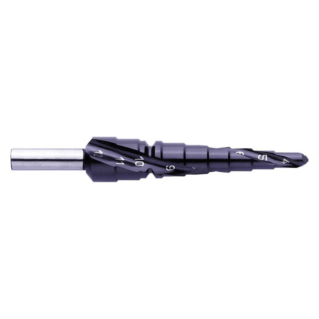 Exact HSS Stufenbohrer 4 - 12 mm TiA (796 / 07021)