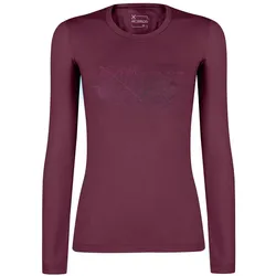 Montura Merino Breath Maglia Damen Sweatshirt vinaccia M