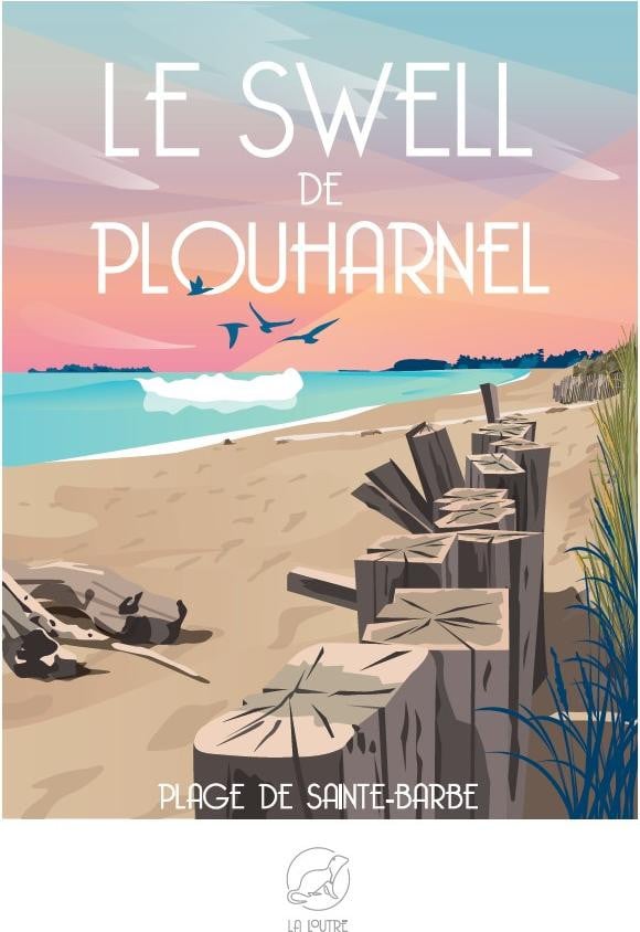 La Loutre Puzzel Strand van Sainte-Barbe 1000 stukjes