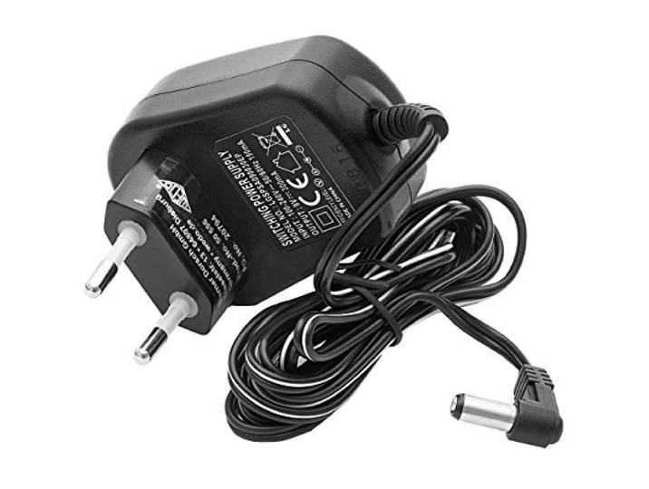Wedo 50556 voeding 9 volt / 300 mA, voor weegschalen 502000 en 507012, zwart