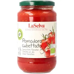 LaSelva Cubettato gewürfelte Tomaten bio 520g
