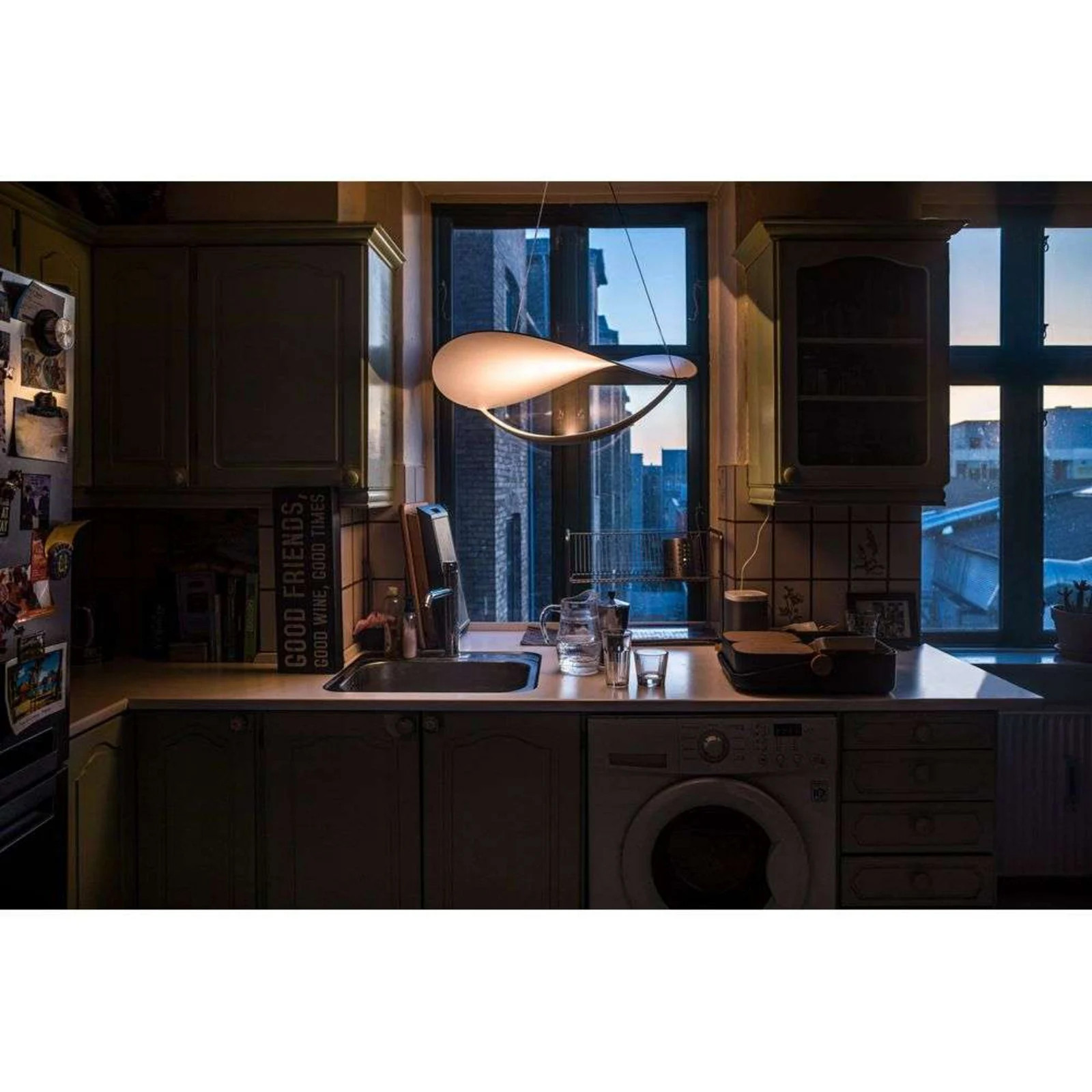 Foscarini Plena Hanglamp Wit - Dimbaar LED - Kunststof