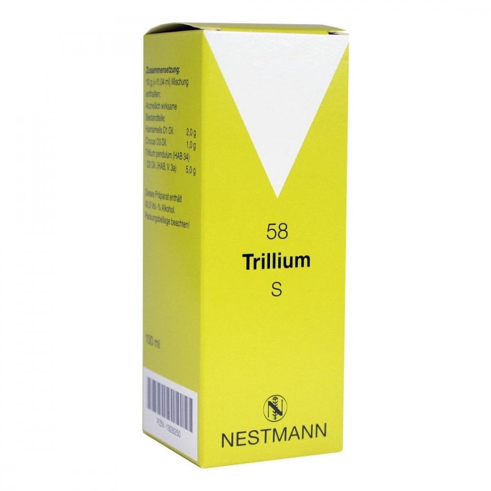NESTMANN Pharma GmbH Trillium S 58 Tropfen 01828250