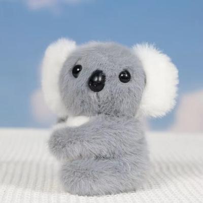 DynamicDeals KozyKoala Plush Bag Charm Keychain Cute Stuffed Animal For Backpacks & Kids Gifts gray
