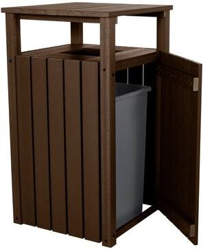 HIGHWOOD PROFESSIONAL Commercial Trash Can with Hood