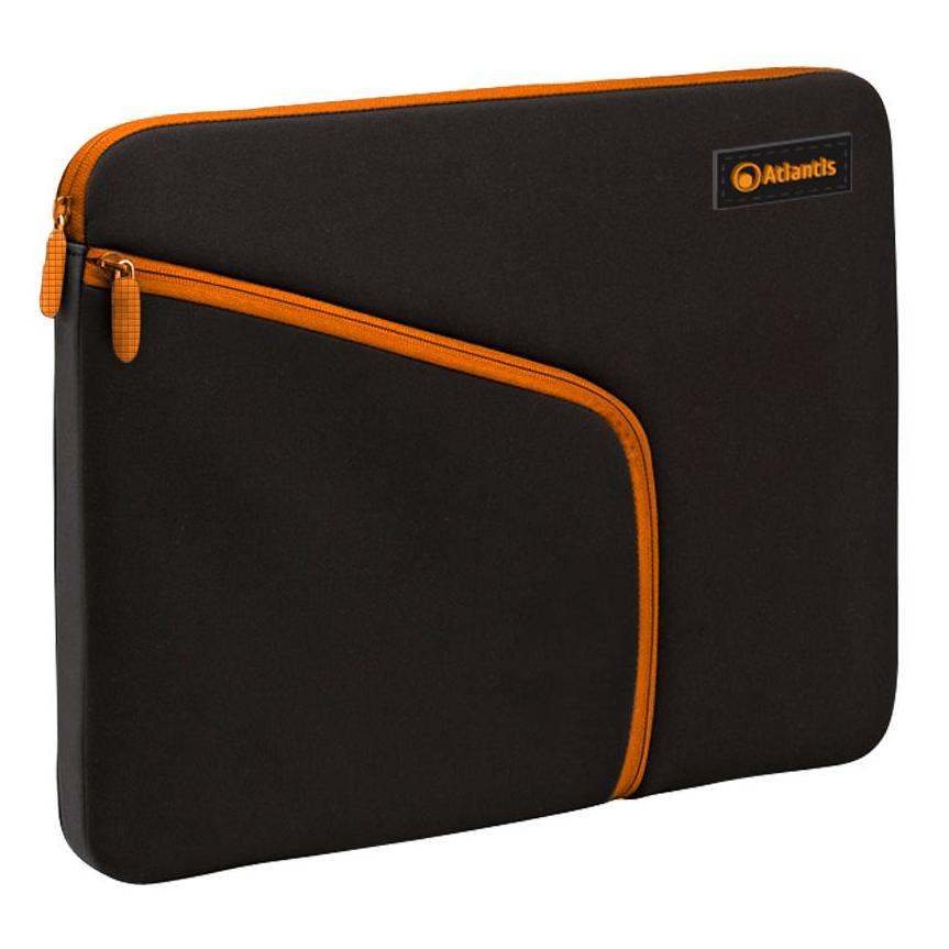 Atlantis Land Philo Sleeve 7 17,8 cm (7') Pocket Case Schwarz, Orange (P004-K837-A0-7)