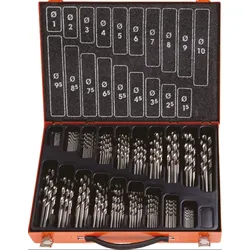 Projahn Spiralbohrer-Magazin HSS-Co 5 % DIN 338 ECO 170-tlg.