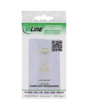 InLine SFP Modul LWL 850nm Multimode mit LC Buchsen 300m 2.5Gb/s Transceiver Glasfaser Duplex (32335R)