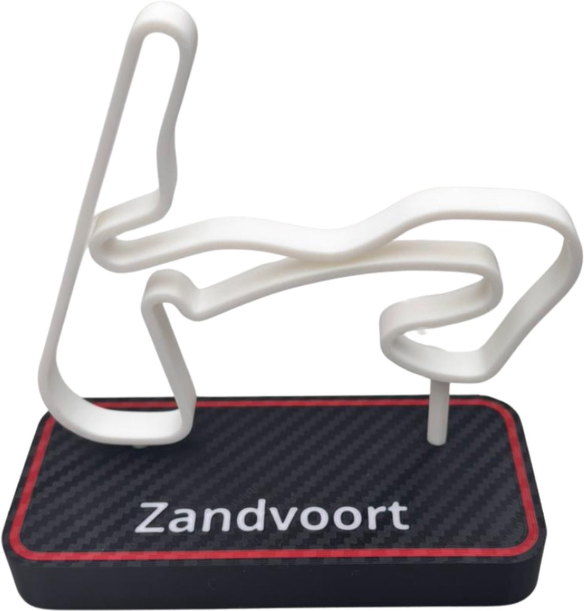 Circuit Zandvoort op standaard - Formule 1 decoratie voor op tafel