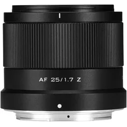 Viltrox AF 25mm F/1.7 Nikon Z (Nikon Z, APS-C / DX), Objektiv, Schwarz