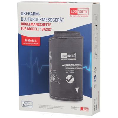 Aponorm Blutdruckmessgerät Basis Manschette M-L 1 St