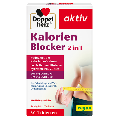 Queisser Pharma GmbH & Co. KG DOPPELHERZ Kalorien Blocker 2in1 Tabletten 30 St 17396255