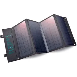 Choetech Reise-Solarladegerät – Faltbares Solar Ladegerät, Solar Ladegerät 36W mit USB-Anschluss