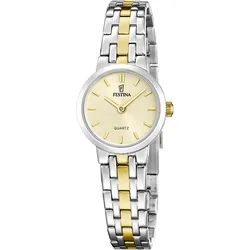 Festina Quarz Damen Mademoiselle F20747/2 - gold,Multi - 23mm