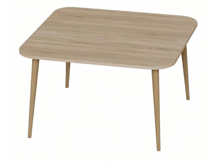 JVmoebel Couchtisch Brauner Holztisch mit modernem Design und klarer Linienführung (Packung), Made in Europe