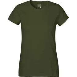 Neutral Schweres Damen Bio T-Shirt O80001 military S