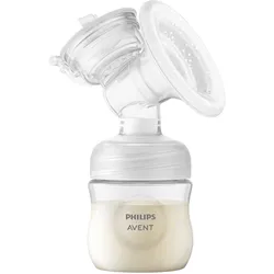 Philips Avent Elektrische Einzelmilchpumpe SCF395/01, rosa | transparent