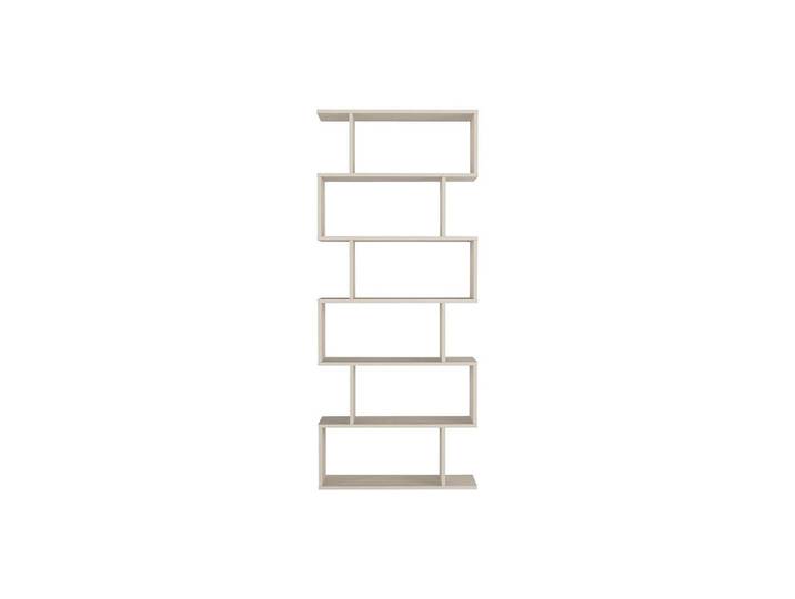 Vente-Unique Regal - 80 cm x 24.6 cm - holz - beige Tomini, Beige, Holz, Freiform, 80x190.2x24.6 cm, Wohnzimmer, Regale, Bücherregale