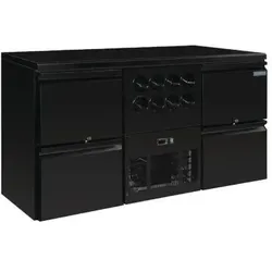 Wein-Bar-Kühlschrank mit 4 Schubladen Serie U - 380 Liter | Polar - GL457