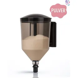 Pulverspender 2.400 ml mit Wandhalterung