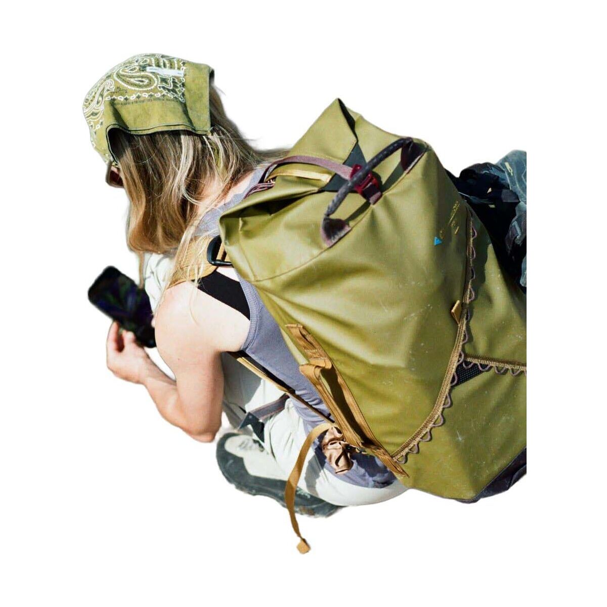 Klättermusen Ydalir Duffelbag 40L juniper green (547) OZ 10258_547-OZ