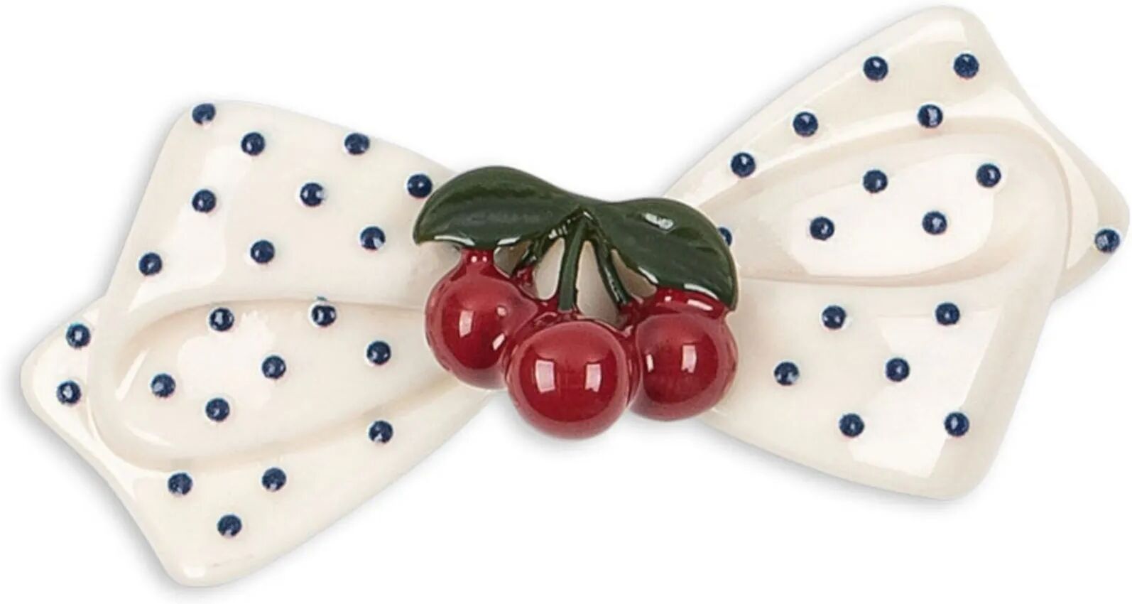 Konges Sløjd Barrette Cerises Ecru taille unique