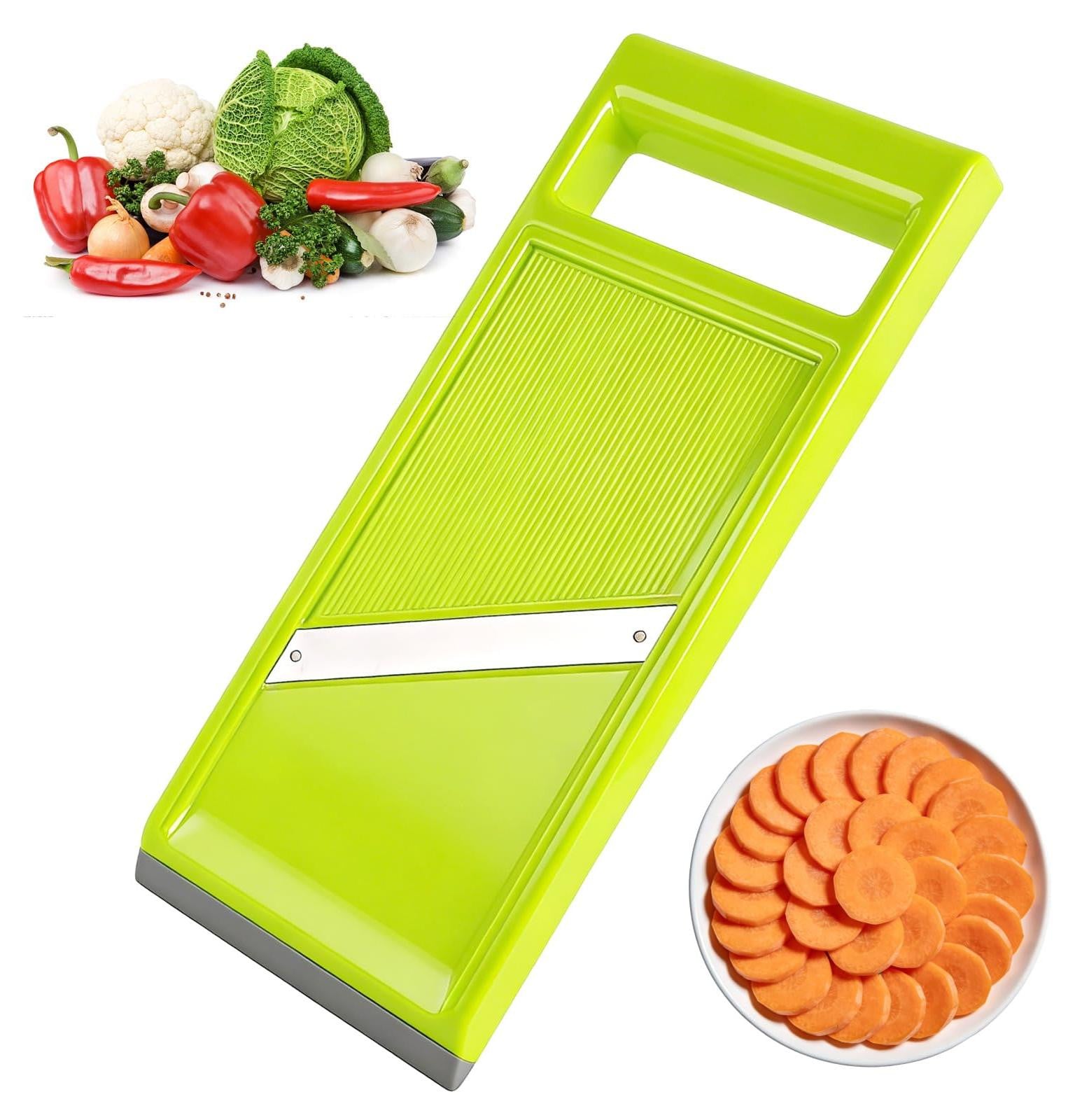Solidchoice Gurkenschneider - Handmatige Groentesnijder met Ergonomisch Handvat