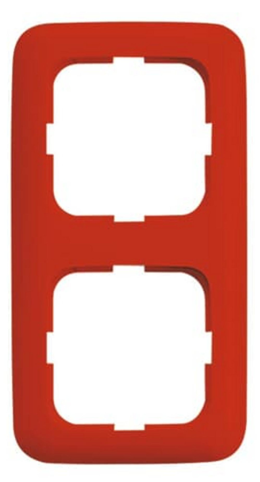 Busch-Jaeger Reflex SI afdekraam, Rood RAL3020