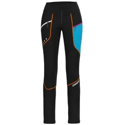 CRAZY Iconic - Skitourenhose - Damen - Black/Blue/Red - 46
