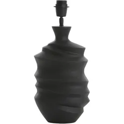 Lampenfuss SHARON (LBH 21x14x41 cm) - schwarz - LBH 21x14x41 cm
