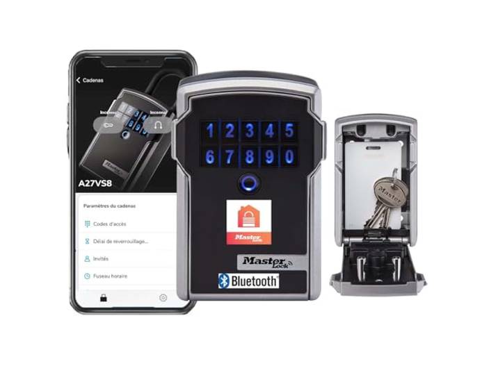 Master Lock Verbonden Sleutelkluis [Muurbevestiging] [Bluetooth of combinatie] - 5441EURD - Select Access Smart sleutelkluis
