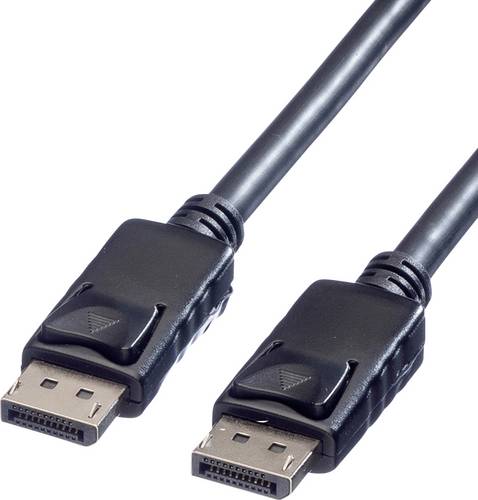 Roline DisplayPort Anschlusskabel DisplayPort Stecker, DisplayPort Stecker 2.00 m Schwarz 11.04.5602 Geschirmt DisplayPort-Kabel