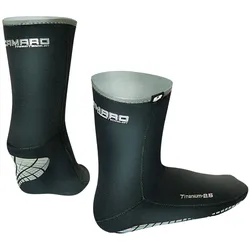 Camaro Titanium Thermo Socks 2.5 mm schwarz