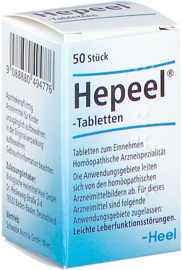 Hepeel Tabletten 50stk