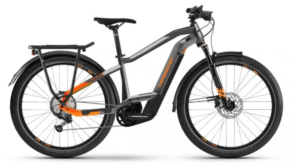 Haibike Trekking 10 HIGH, Lithium-Ion (Li-Ion), 16,7 Ah, 36 V, 625 Wh, 62 cm, 68,2 cm