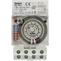 Theben Quarzschaltuhr 2W, Tag SUL 188g