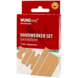 WUNDmed® Pflaster Handwerker Set beige 11 St.